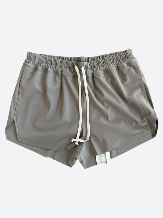 Rick Owens Tan Hollywood Boxer Swim Shorts