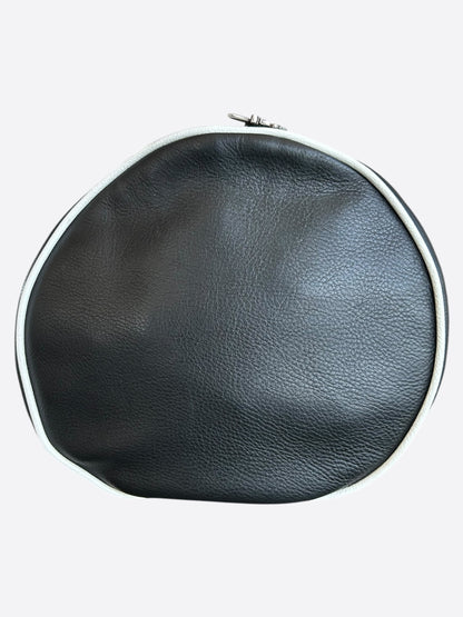 Chrome Hearts Black White & Green Triple Cross Leather Duffel Bag
