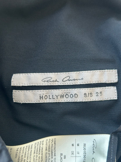 Rick Owens Black Hollywood Boxer Swim Shorts
