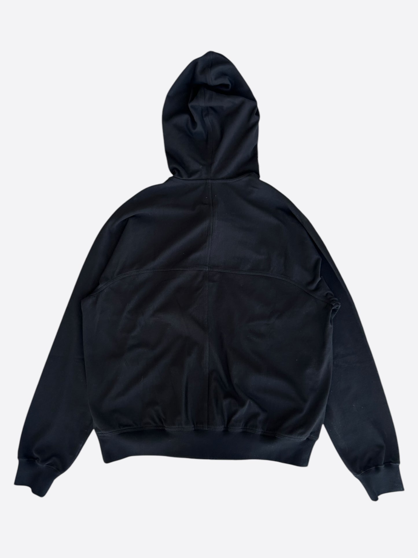 Rick Owens Black Windbreaker Hoodie