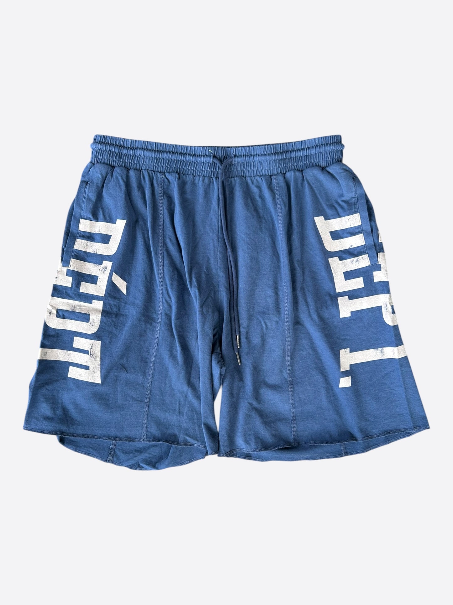 Gallery Dept Blue & White Session Sweat Shorts