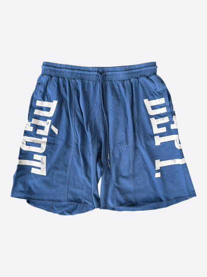 Gallery Dept Blue & White Session Sweat Shorts