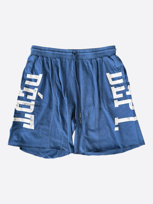 Gallery Dept Blue & White Session Sweat Shorts