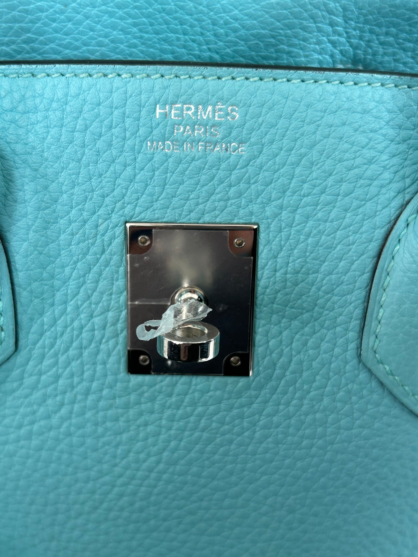 Hermes Tiffany Blue Togo & Palladium Hardware Birkin 35