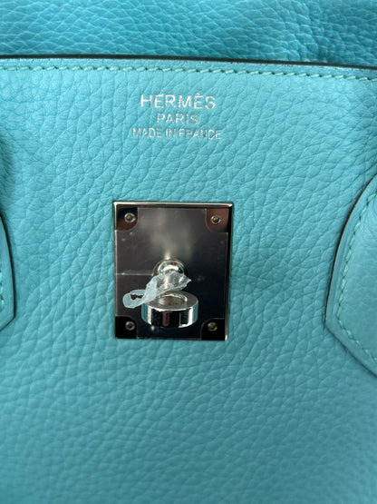 Hermes Tiffany Blue Togo & Palladium Hardware Birkin 35