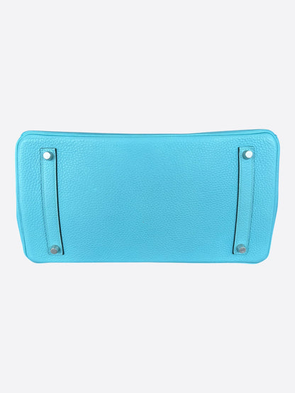 Hermes Tiffany Blue Togo & Palladium Hardware Birkin 35