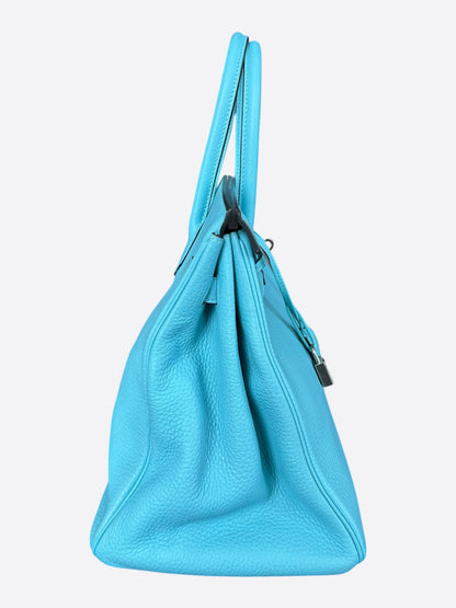 Hermes Tiffany Blue Togo & Palladium Hardware Birkin 35
