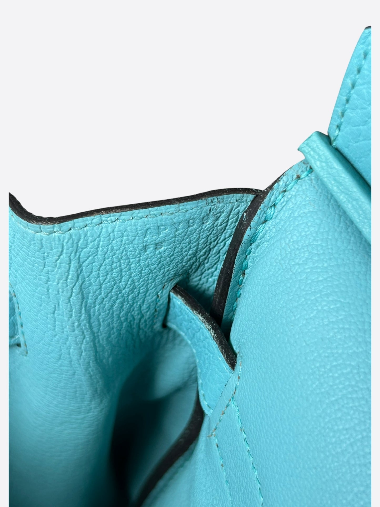 Hermes Tiffany Blue Togo & Palladium Hardware Birkin 35