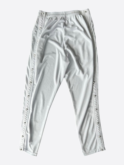 Chrome Hearts White & Black Snap Button Tearaway Track Pants