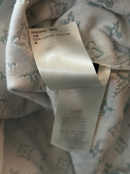 Louis Vuitton Blue & White Gradient Monogram Hoodie