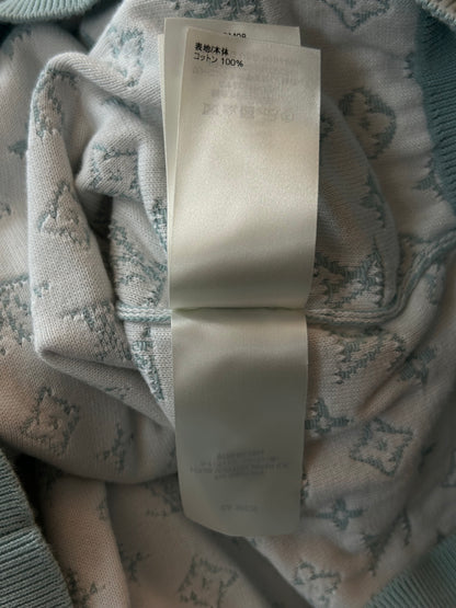 Louis Vuitton Blue & White Gradient Monogram Hoodie