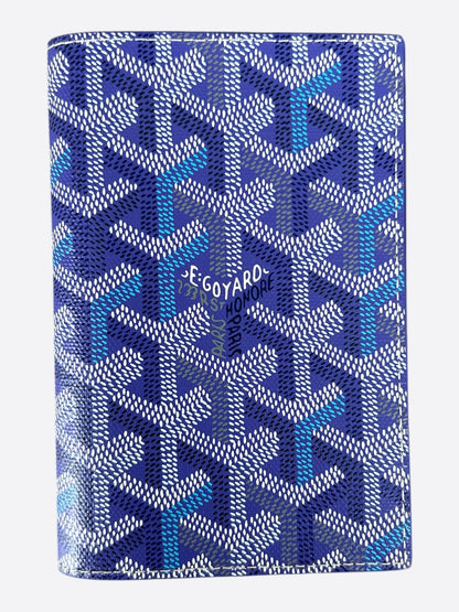 Goyard Purple & Blue Passport Holder