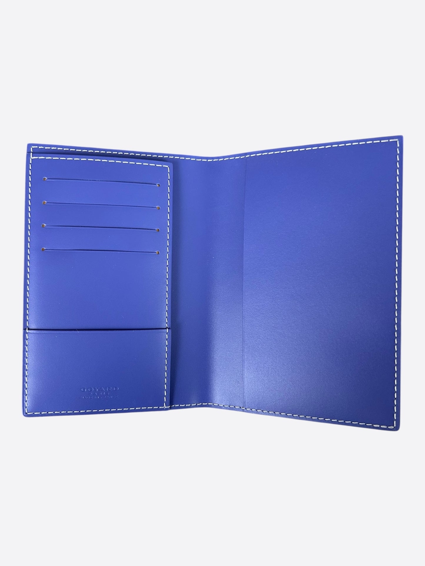Goyard Purple & Blue Passport Holder