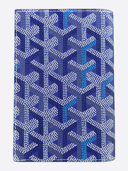 Goyard Purple & Blue Passport Holder