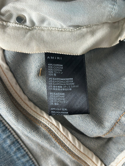 Amiri Antique Indigo & Blue Patch MX1 Jeans