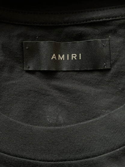 Amiri Black & Red Shanghai Exclusive Bones T-Shirt