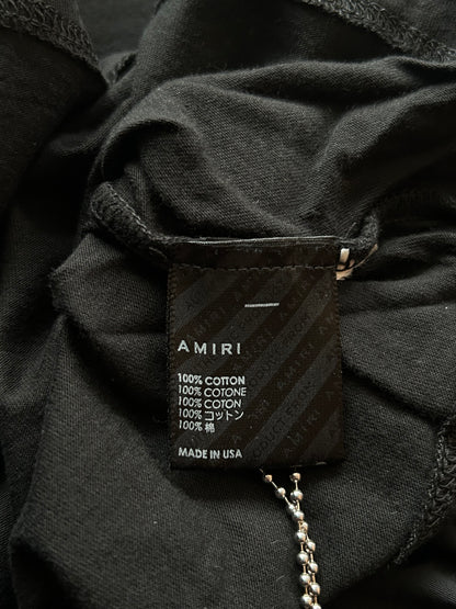 Amiri Black & Red Shanghai Exclusive Bones T-Shirt