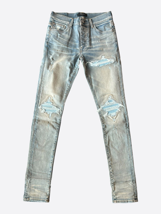 Amiri Antique Indigo & Blue Patch MX1 Jeans