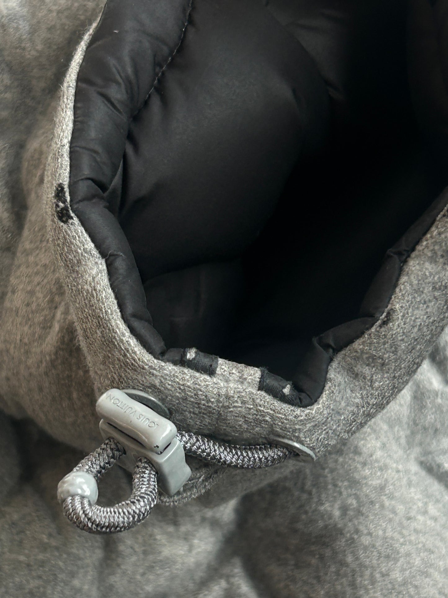 Louis Vuitton Grey Monogram Boyhood Puffer Jacket
