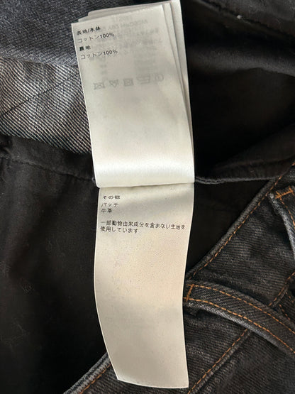 Louis Vuitton Grey Flower Monogram Jeans