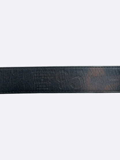 Louis Vuitton Takashi Murakami Green Camouflage Monogram Belt