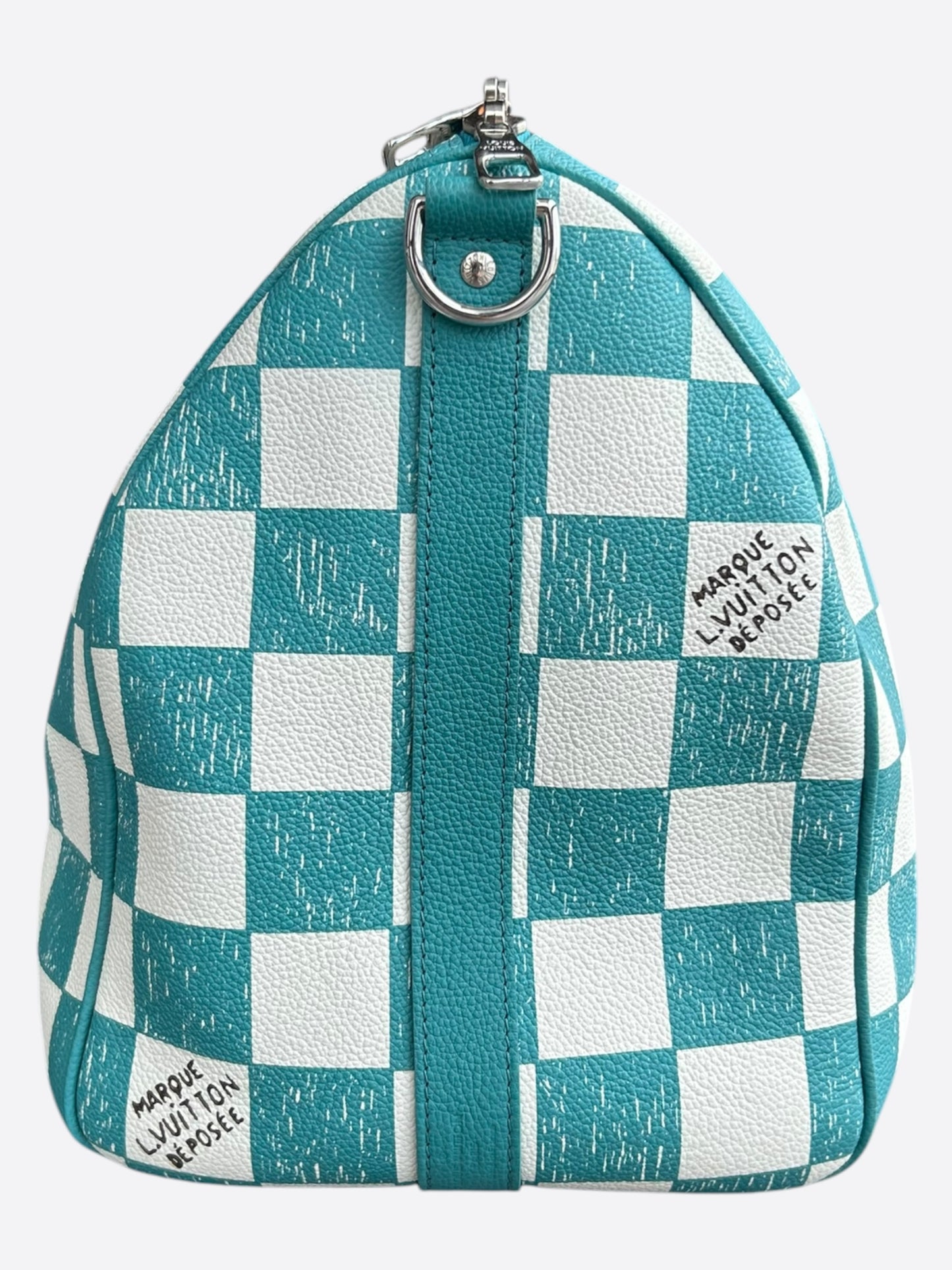 Louis Vuitton Giant Turquoise Damier Keepall 45