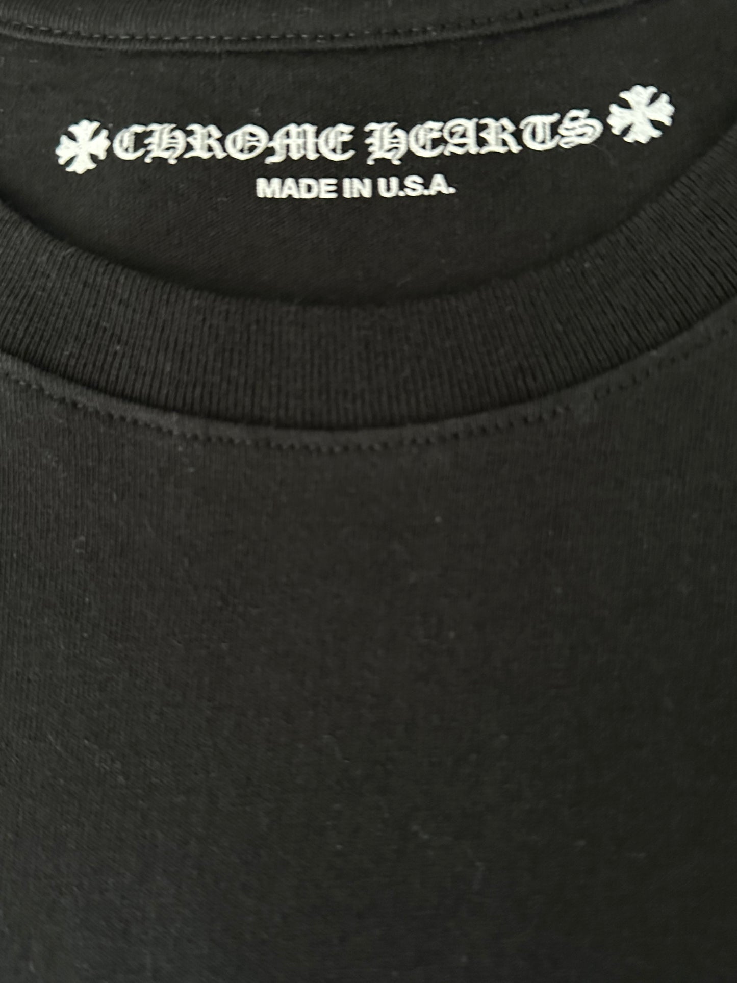 Chrome Hearts Matty Boy Black Stay Fast T-Shirt