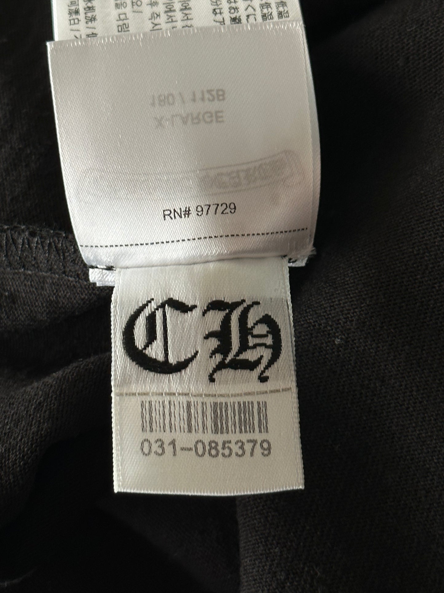 Chrome Hearts Matty Boy Black Stay Fast T-Shirt