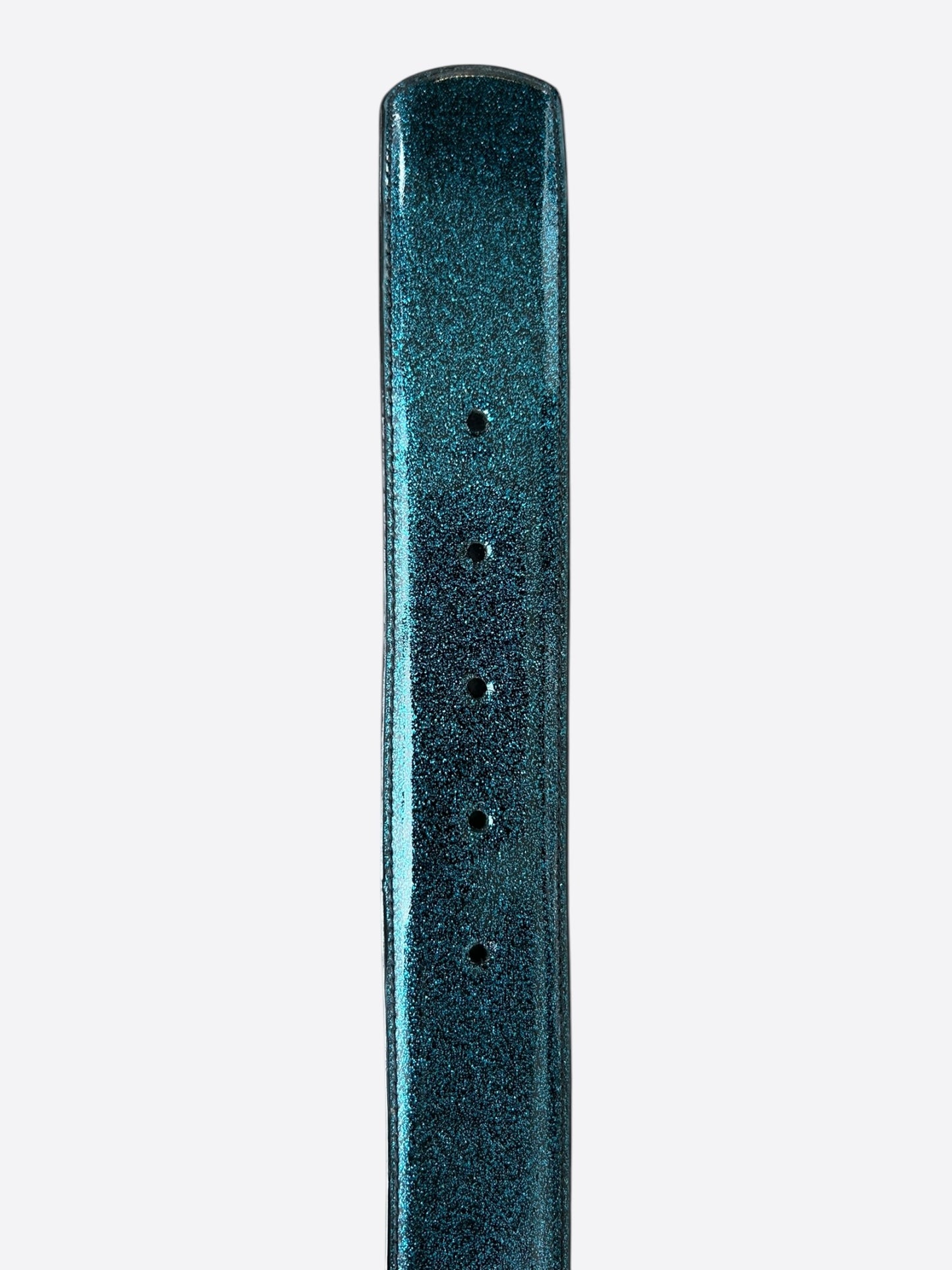 Chrome Hearts Blue Galaxy & Silver Gunslinger Belt