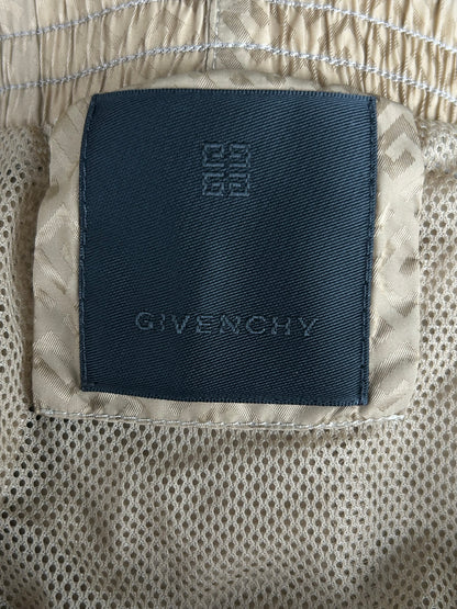Givenchy Tan Monogram Swim Shorts