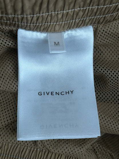 Givenchy Tan Monogram Swim Shorts