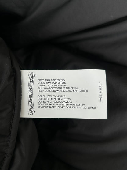 Chrome Hearts Black Cross Jacquard Puffer Jacket