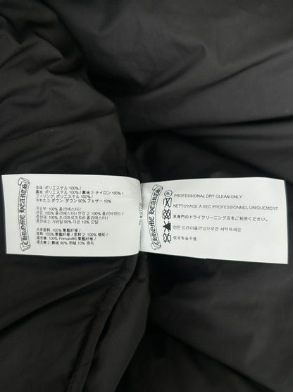Chrome Hearts Black Cross Jacquard Puffer Jacket