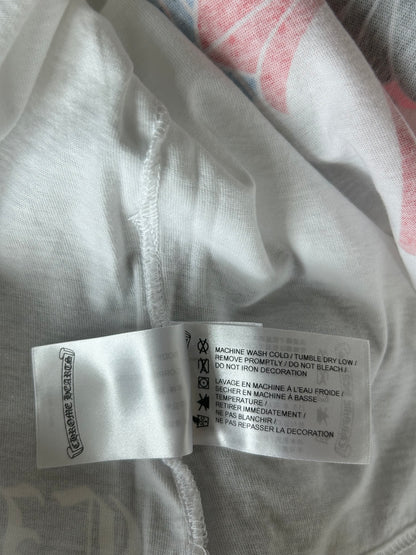Chrome Hearts White & Multicolor Cross Longsleeve T-Shirt