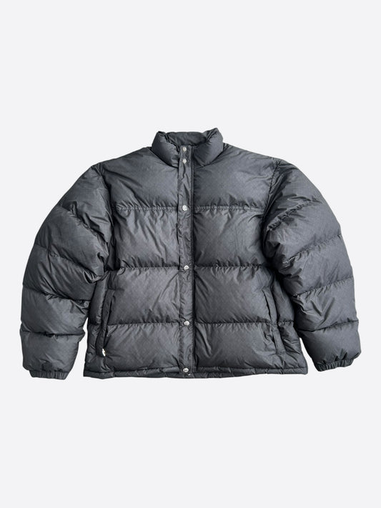 Chrome Hearts Black Cross Jacquard Puffer Jacket