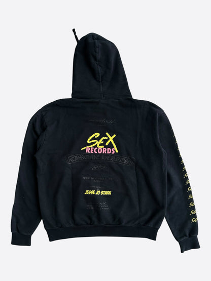 Chrome Hearts Matty Boy Black Sex Records Logo Hoodie