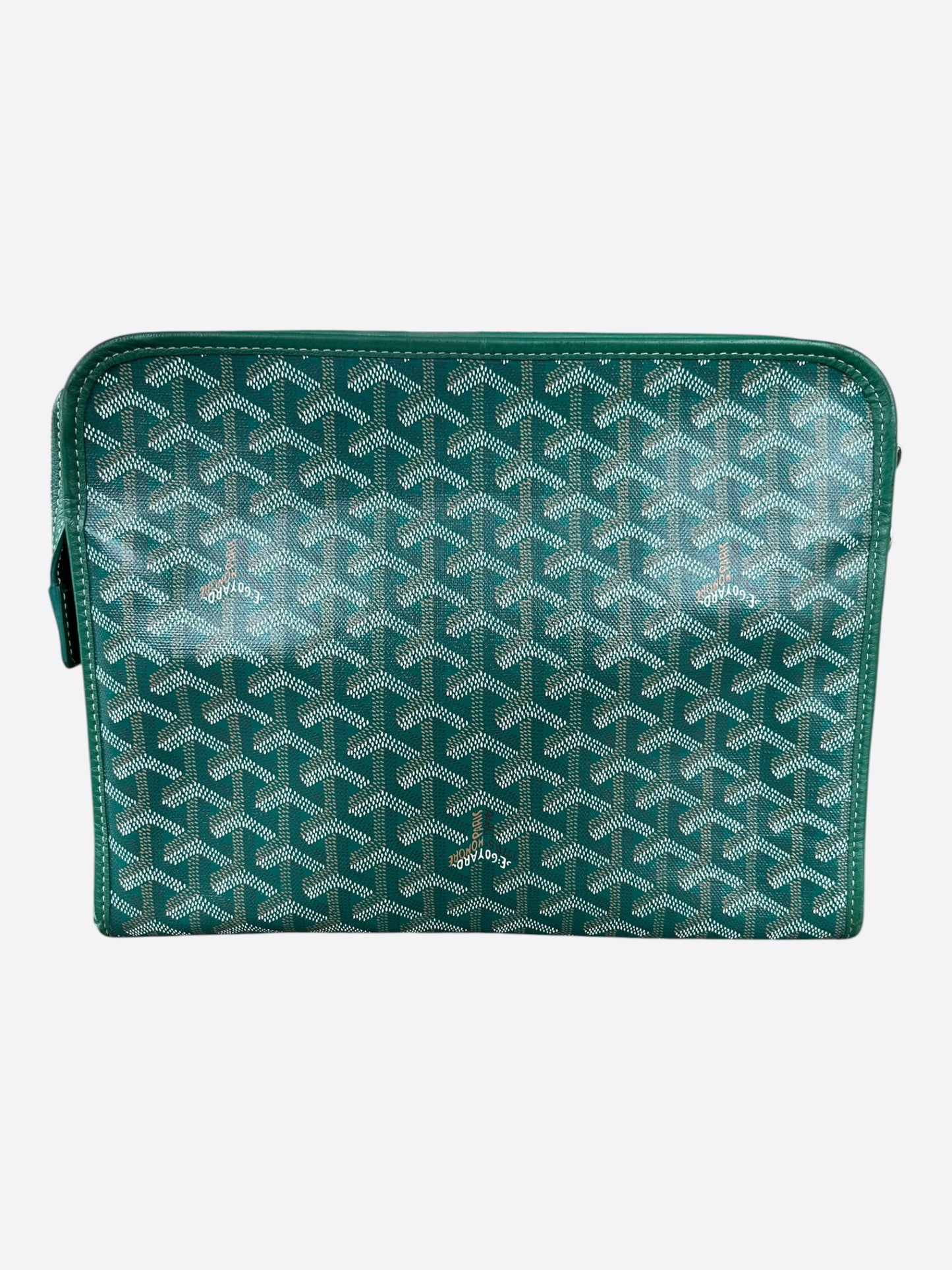 Goyard Green Jouvence GM Toiletry Bag
