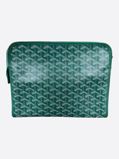 Goyard Green Jouvence GM Toiletry Bag