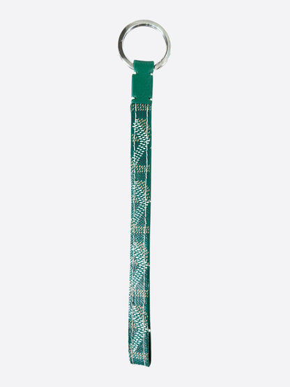 Goyard Green Sesame Key Ring