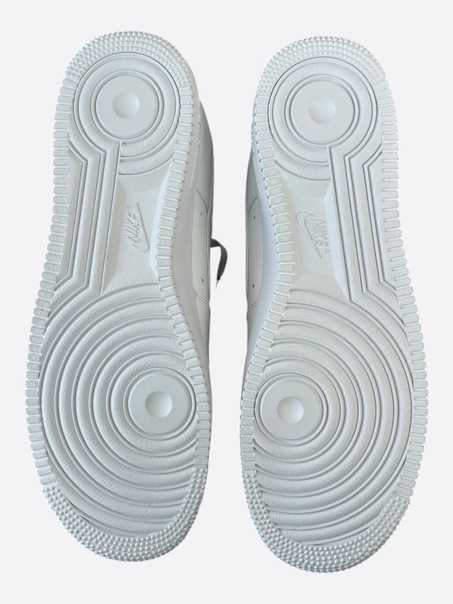 Chrome Hearts Nike NOCTA White & Silver Air Force 1 Sneakers