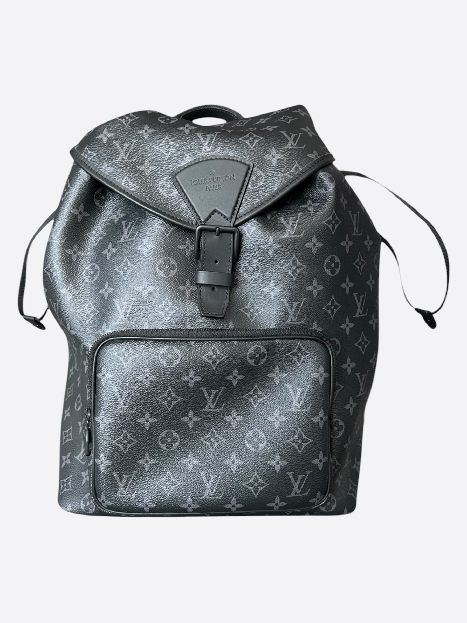 Louis Vuitton Monogram Eclipse Montsouris Backpack – Savonches