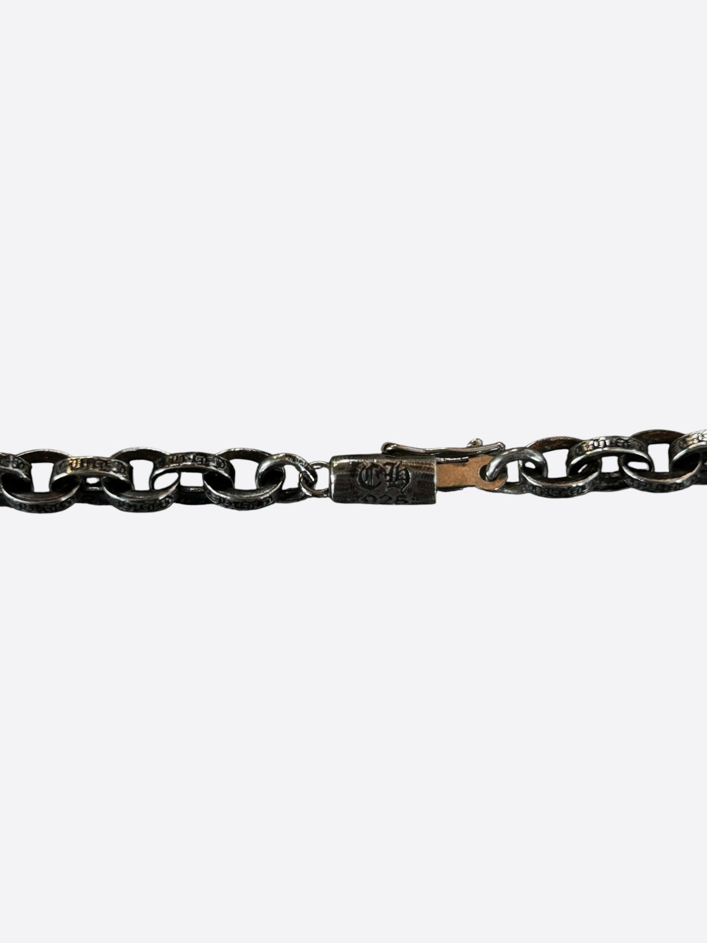 Chrome Hearts Silver Paperchain Necklace
