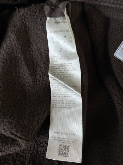 Rick Owens Brown Oversized Hoodie