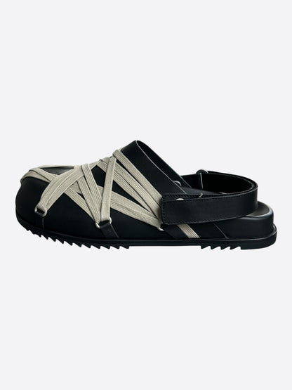 Rick Owens Black Mega Lace Mule