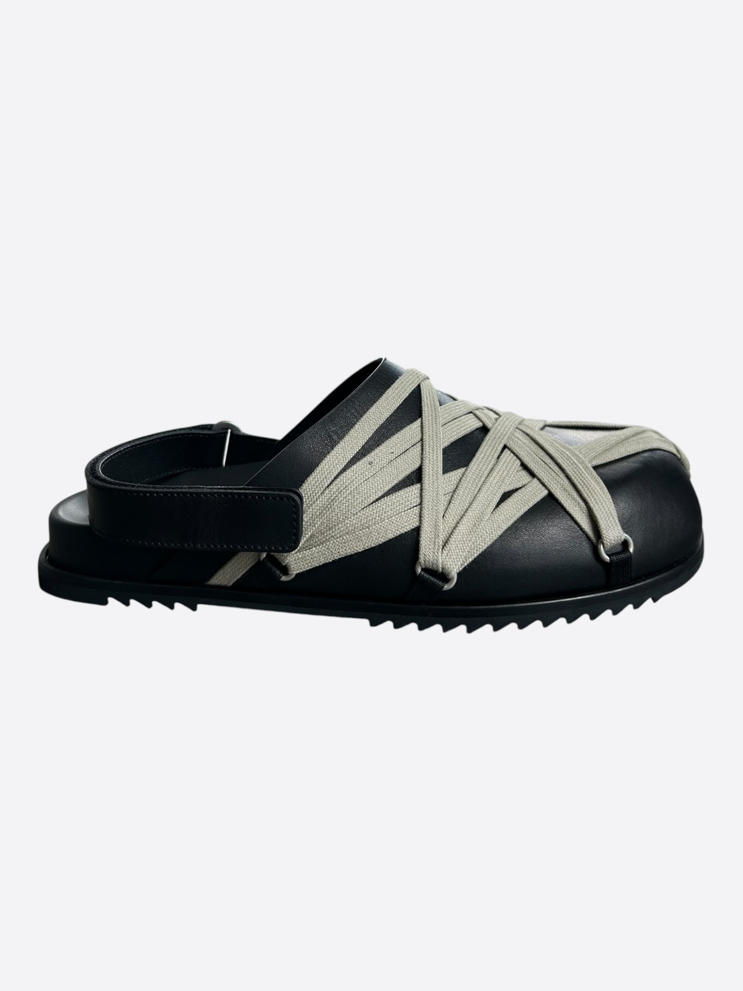 Rick Owens Black Mega Lace Mule