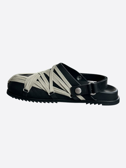 Rick Owens Black Mega Lace Mule