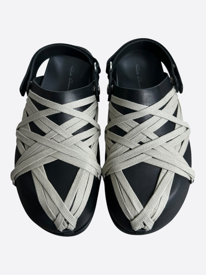 Rick Owens Black Mega Lace Mule