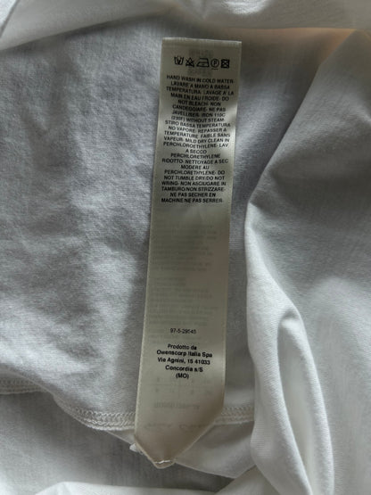 Rick Owens White Short Level T-Shirt