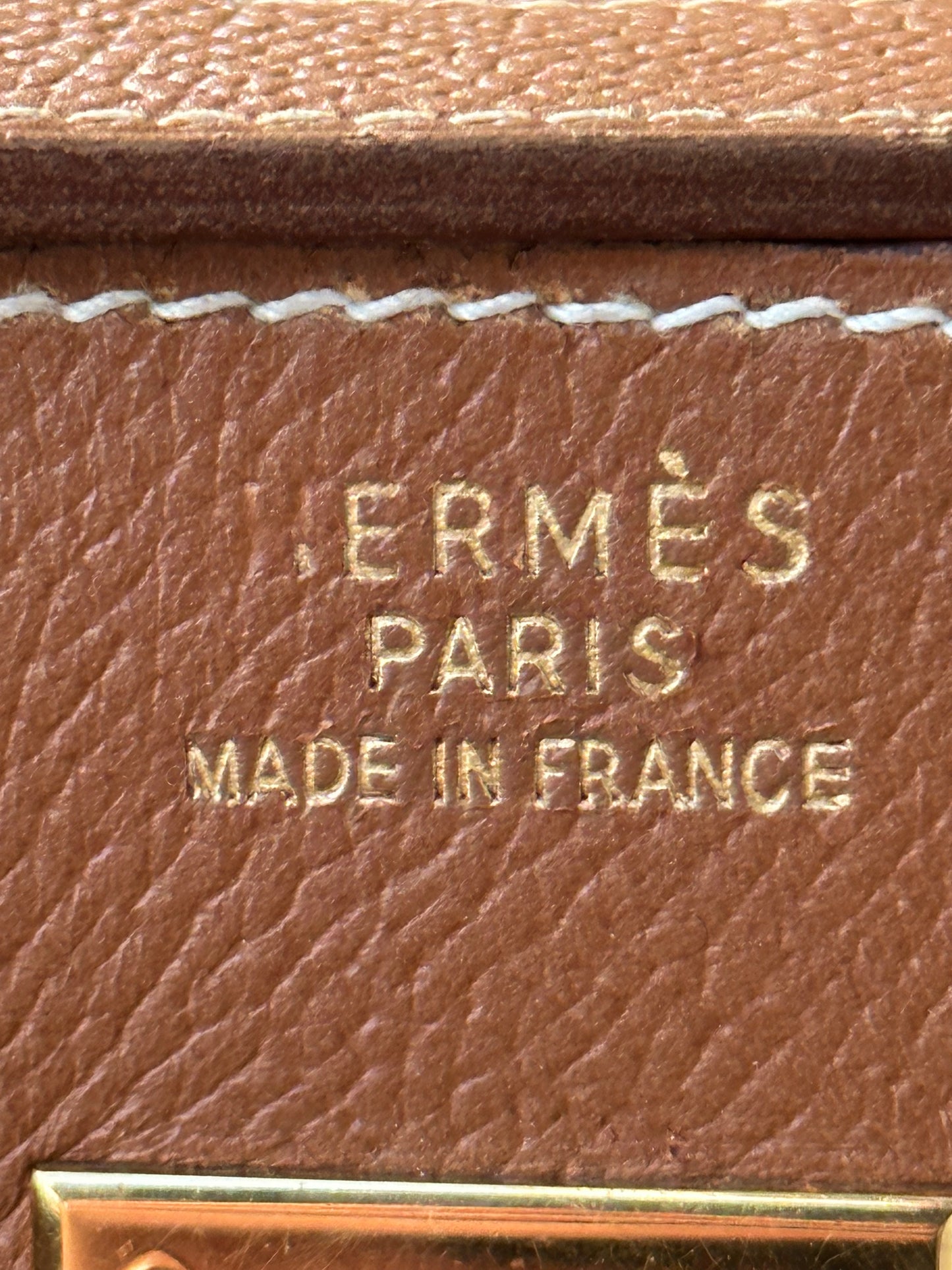 Hermes Gold Epsom Birkin 30