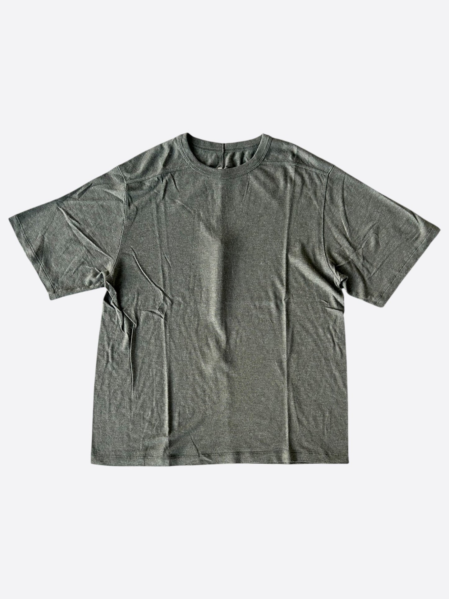 Rick Owens Dark Green Brad T-Shirt